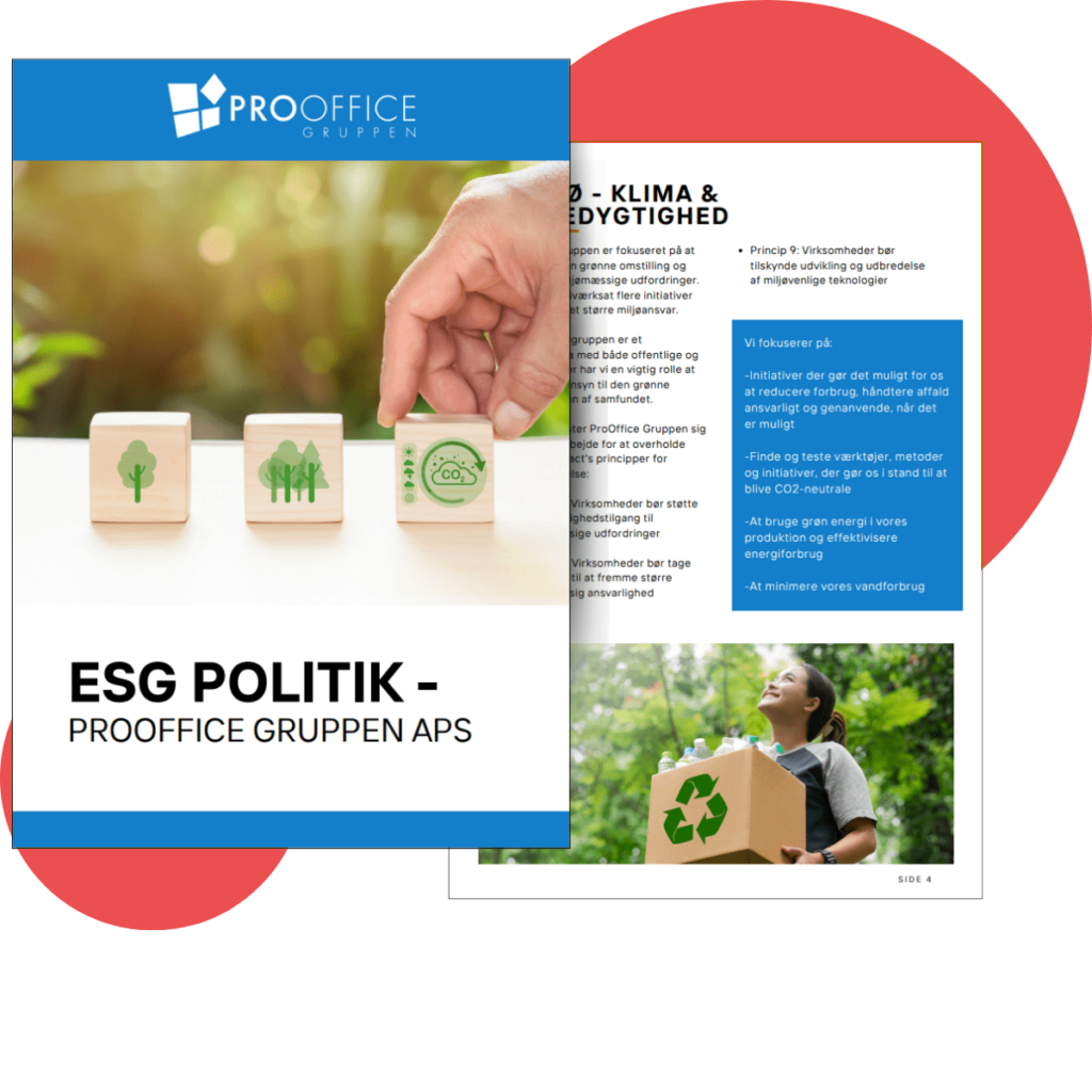 Vores ESG-politik